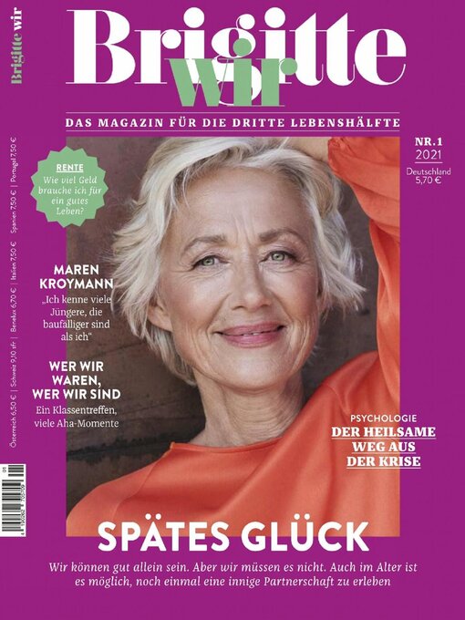 Title details for Brigitte WIR by DPV Deutscher Pressevertrieb - Available